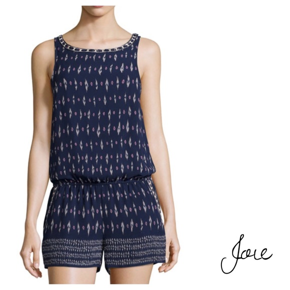 Joie Pants - Joie Kayture sleeveless silk romper